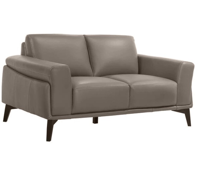 Lucca Top Grain Leather Loveseat